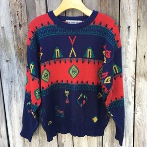 Vintage Sergio Valente 8s Geometric 